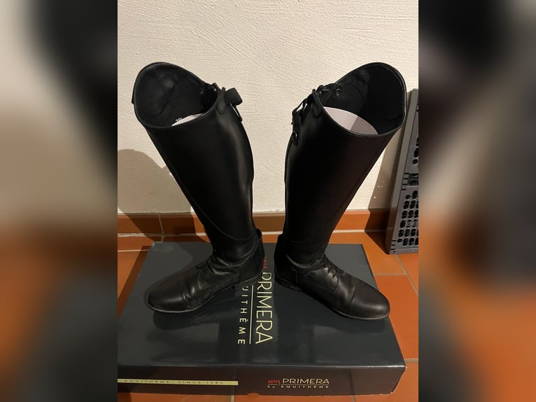 Damen Lederreitstiefel Gr 38/L Equitherme