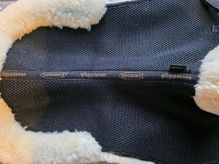 Echtes Lammfellpad Euroriding Air Mesh WB, Gr. L