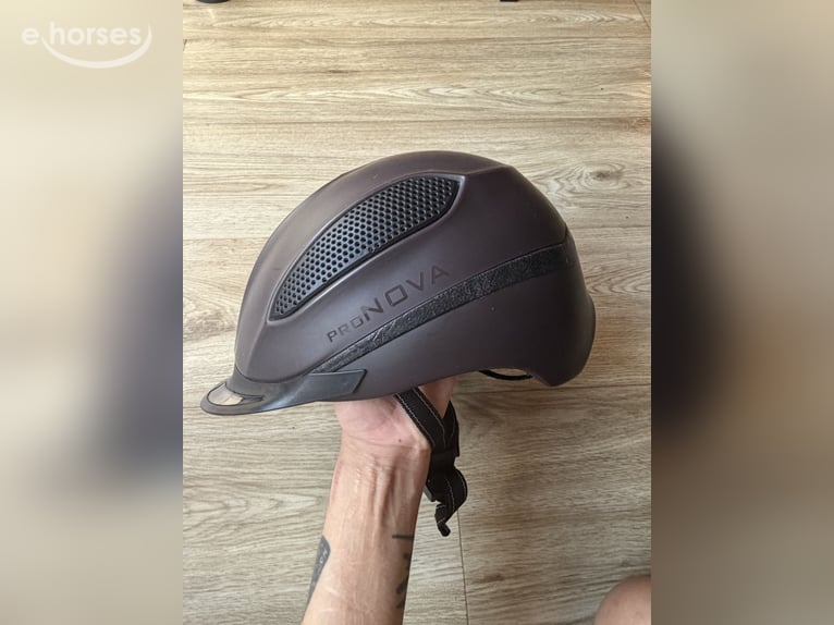 Felix Bühler ProNova Reithelm Braun Gr. S 53–58 cm ungetragen