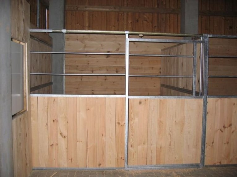 Frontwand Modell "Standard" mit Schiebetür Pferdebox Innenbox NEU