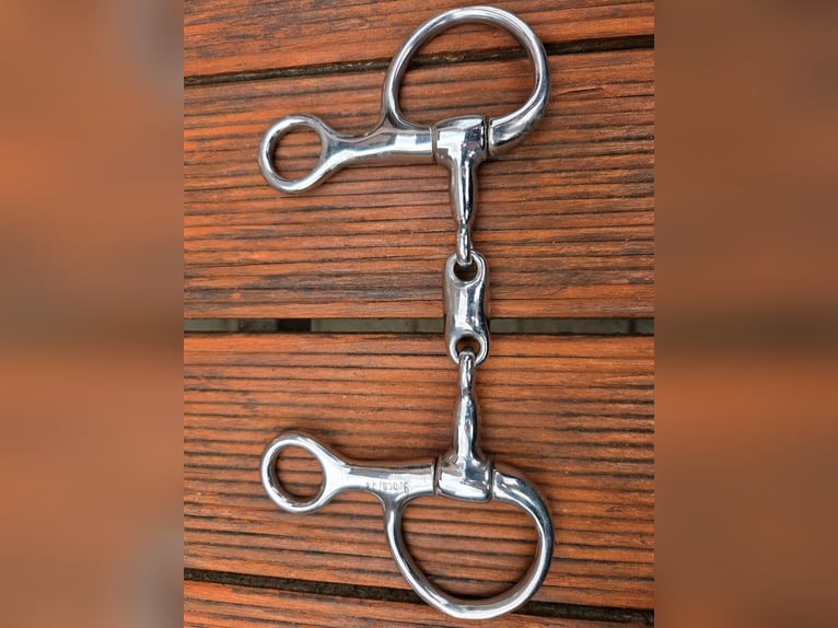 Gebiss doppelt gebrochen 13,5 cm 14 mm dick