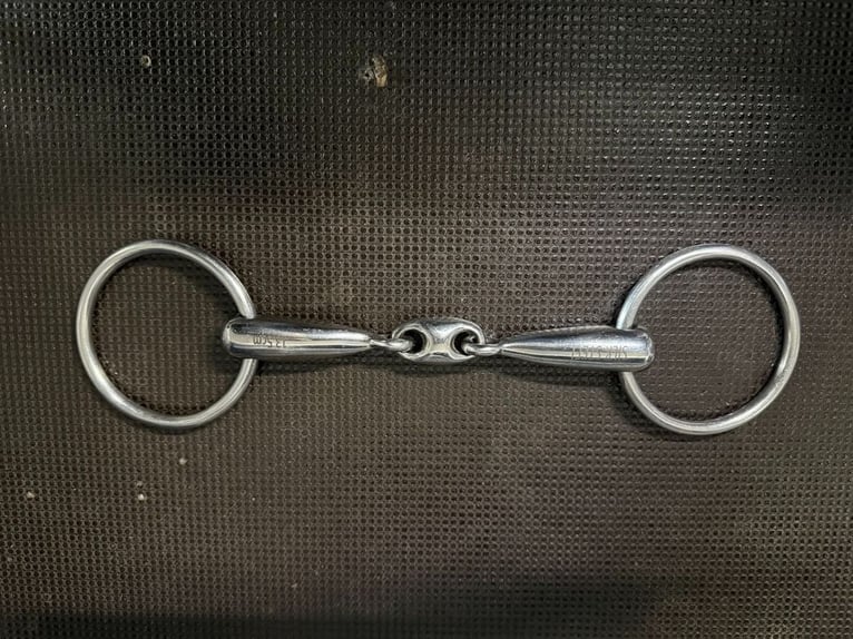 Gebiss doppelt gebrochen 13,5 cm 14 mm dick