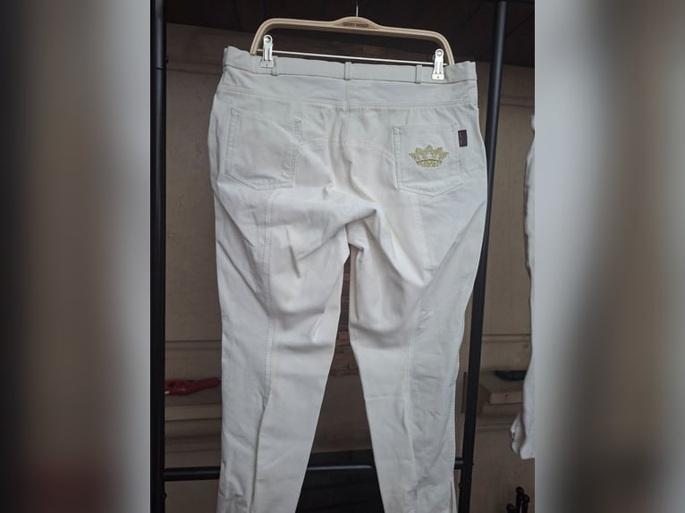 HKM Reithose weiß 48