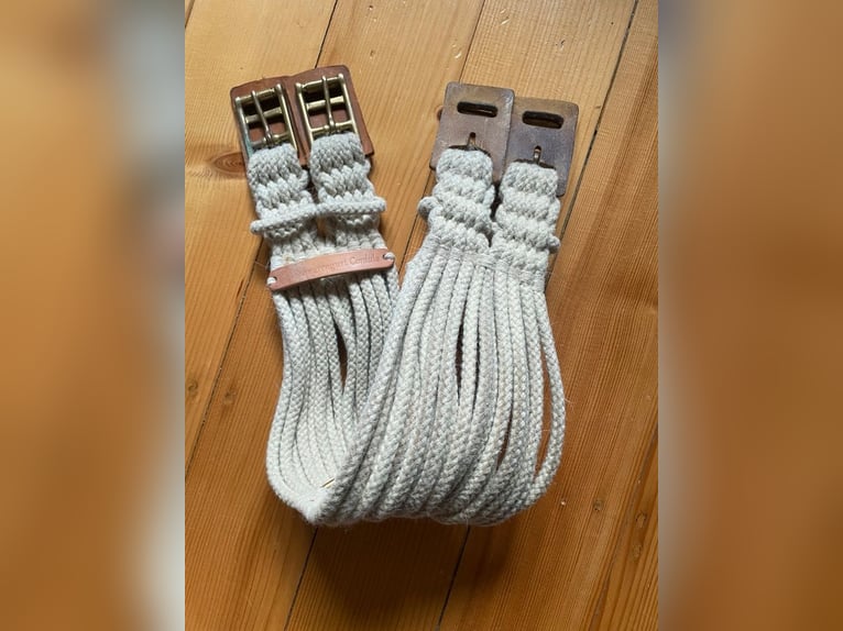 Kurzgurt / Schnurengurt Cordula / Baumwolle / Messing / 70cm