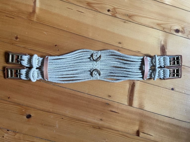 Kurzgurt / Schnurengurt Cordula / Baumwolle / Messing / 70cm