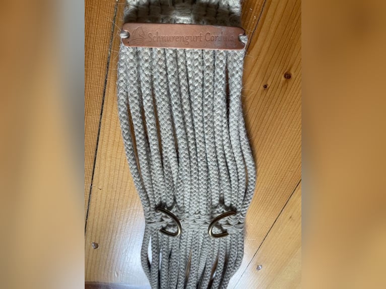 Kurzgurt / Schnurengurt Cordula / Baumwolle / Messing / 70cm