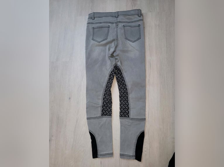 Mädchen Reithose, grau, Gr. 152