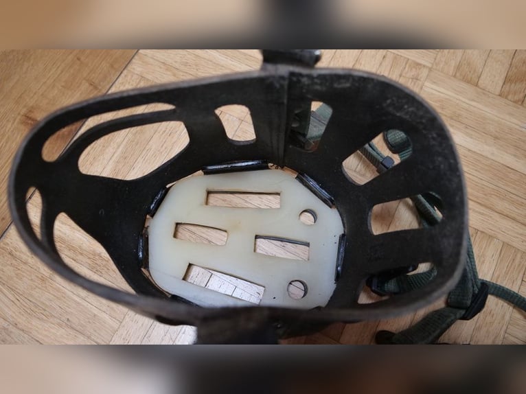 Maulkorb/ Fressspere Shetty Größe S, Schwarz-Grün
