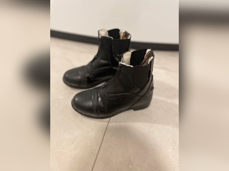 Reit Stiefeletten Leder Größe 36 gefüttert