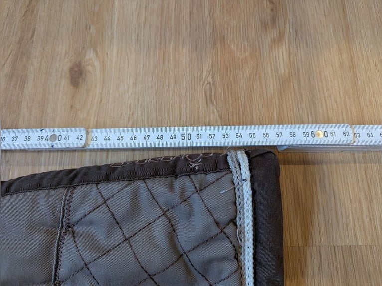Schabracke Dressur Pferd inklusive Bandagen braun