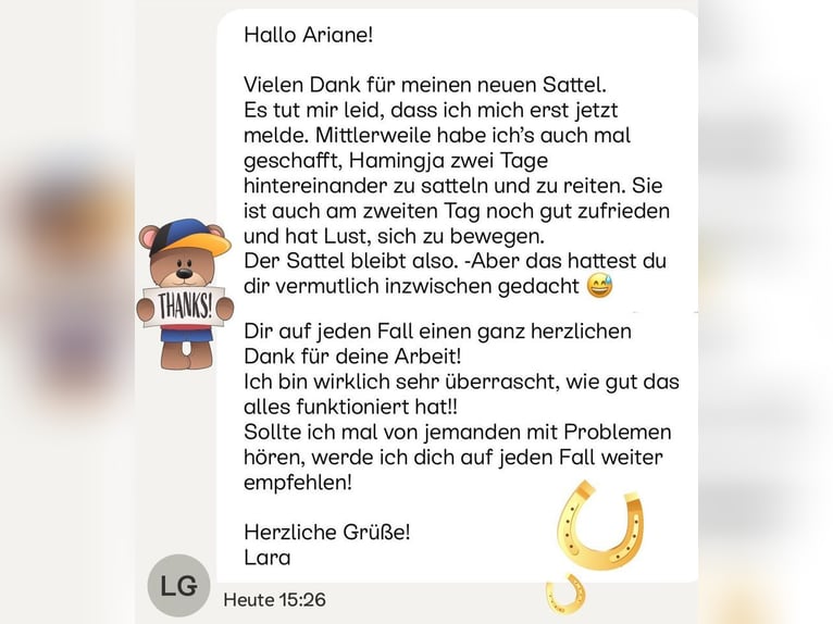 Schluss mit Rutschen! Sattel-Set für Isländer Tinker breite Ponys
