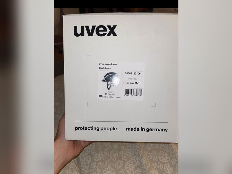 Uvex Reithelm Exxeed Glow 