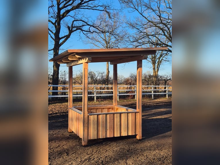 Weidehütte Offenstall Aussenbox
