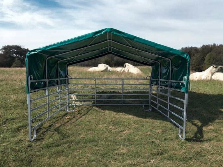Weidepanel⭐️Zelt 4x3,6m ☘️Dachkonstruktion✅Weidezelt Weideunterstand Weidezaun Stallzelt Panelzelt P