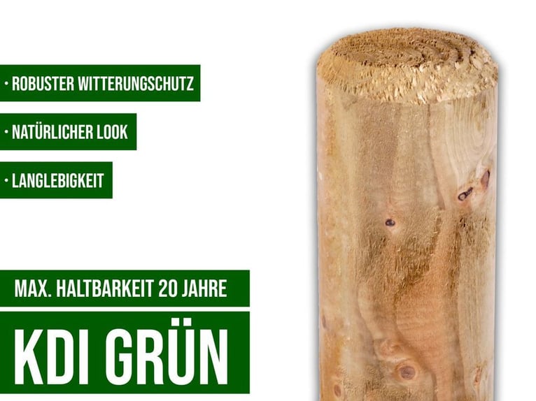 Weidezaun Koppelzaun Pferdezaun Zaun Holz Pfähle Pferd 100m SET