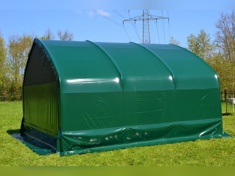 Weidezelt Lagerzelt Offenstall Zeltgarage Sturmsicher Winterfest