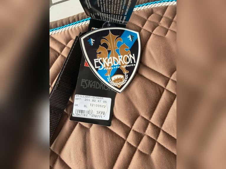 Wunderschönes Eskadron Dressur Set Marone-Petrol
