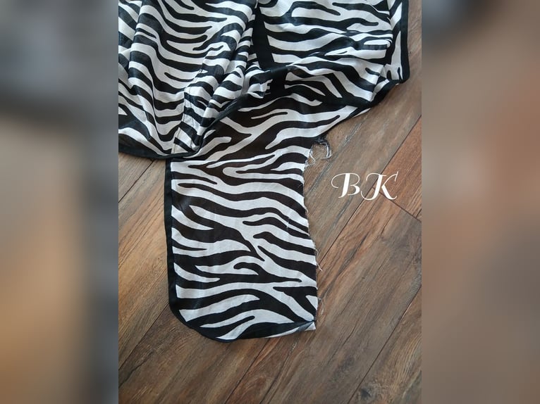Zebra-Fliegendecke von HKM, Gr. 165cm