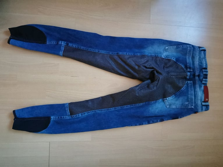 Cavallo Chaya Full Grip, Jeansreithose, Größe 36