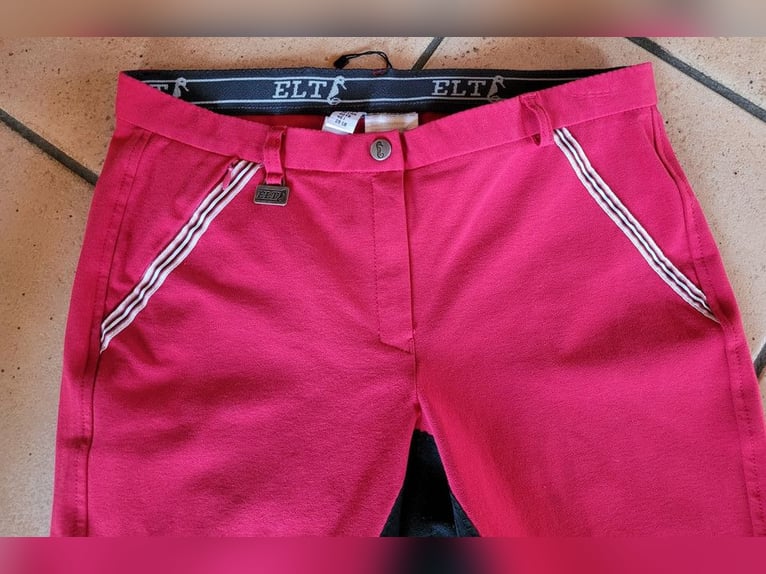 ELT-Reithose - schwarzer Vollbesatz - Gr. 42 - TOPP