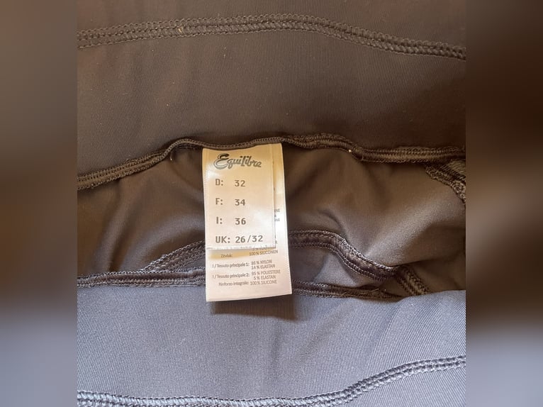Equilibre Grip-Reitleggings Mesh Leggings Reithose