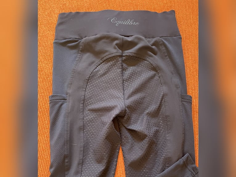 Equilibre Grip-Reitleggings Mesh Leggings Reithose