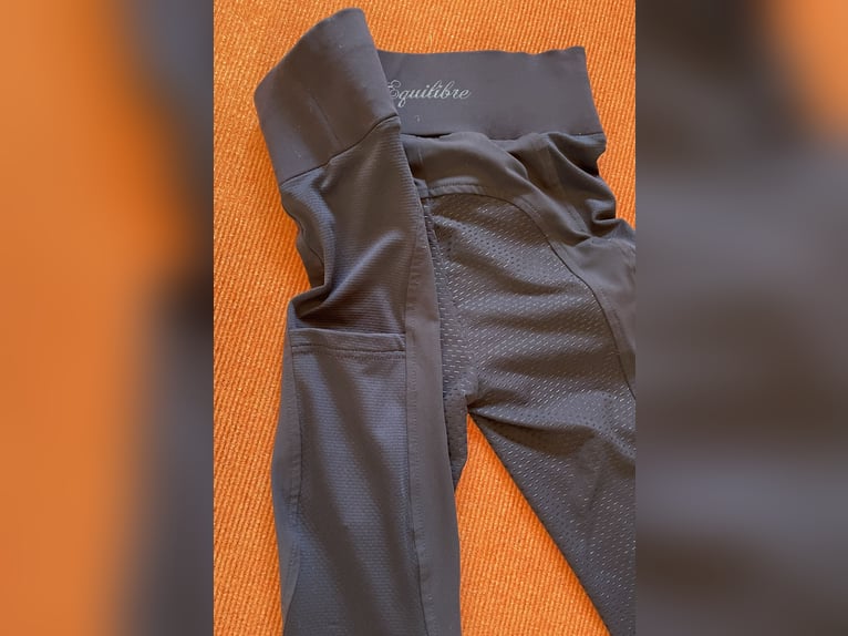 Equilibre Grip-Reitleggings Mesh Leggings Reithose