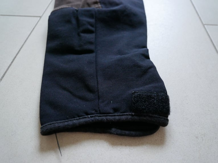 Equilibre~Damen Vollbesatz Winter Reithose ~ Gr. 76 ~ schwarz/braun ~