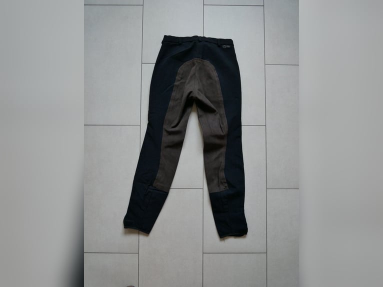 Equilibre~Damen Vollbesatz Winter Reithose ~ Gr. 76 ~ schwarz/braun ~