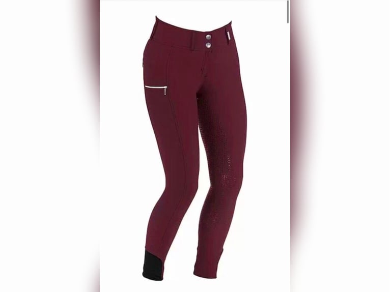 Felix Bühler Grip-Hochbund-Vollbesatz Reithose Evelyn 36 S Plum