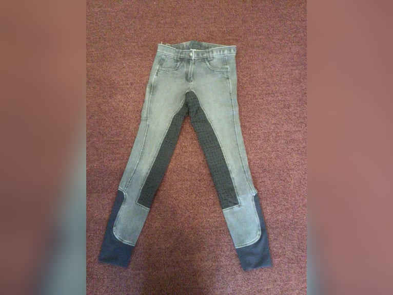 Jeansreithose von Ridersdeal in grau