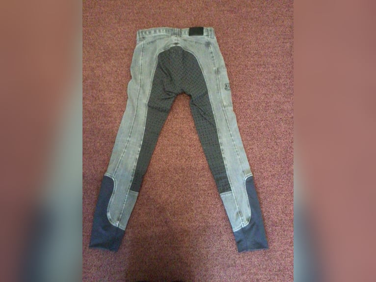 Jeansreithose von Ridersdeal in grau