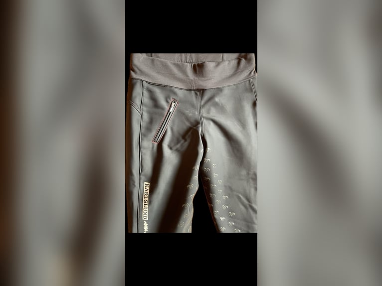 Karlslund Galdur Winterreitleggings mit Vollgrip Reithose Reitleggings Leggings
