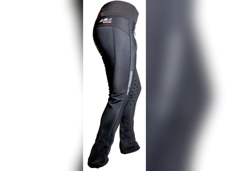 Karlslund Galdur Winterreitleggings mit Vollgrip Reithose Reitleggings Leggings