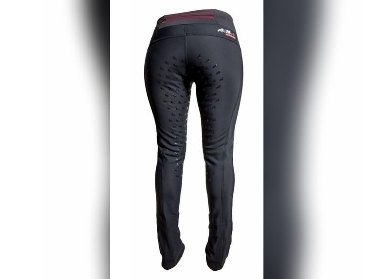 Karlslund Galdur Winterreitleggings mit Vollgrip Reithose Reitleggings Leggings