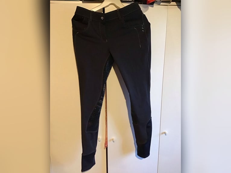 NEU euro-star Reithose Damen Easy Rider Marith - Grip-Besatz blau
