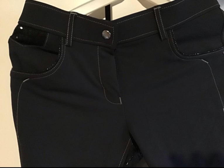 NEU euro-star Reithose Damen Easy Rider Marith - Grip-Besatz blau