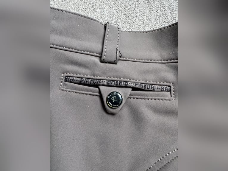 Pikeur Kniegrip Reithose Gr. 40 beige/ taupe 