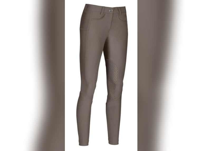 Pikeur Kniegrip Reithose Gr. 40 beige/ taupe 