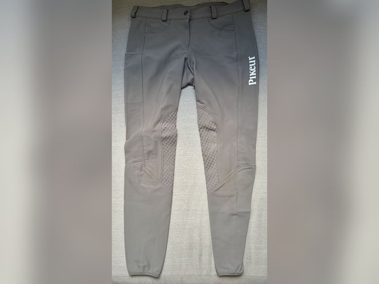 Pikeur Kniegrip Reithose Gr. 40 beige/ taupe 