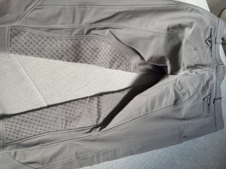 Pikeur Kniegrip Reithose Gr. 40 beige/ taupe 
