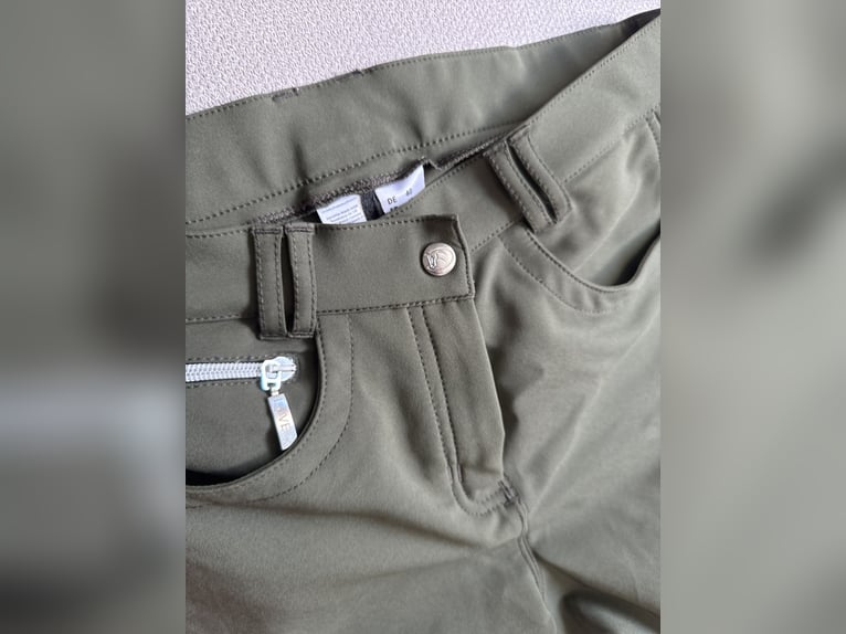 Reithose von Riders Deal Classic Design 2.0 Silikonkniebesatz grün Größe 40