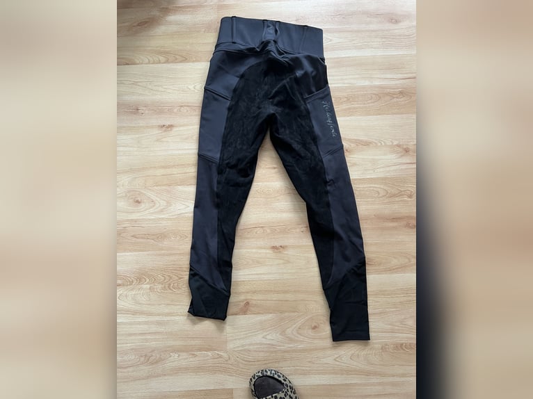 Reitleggins Heldenpferde schwarz Gr M Vollbesatz
