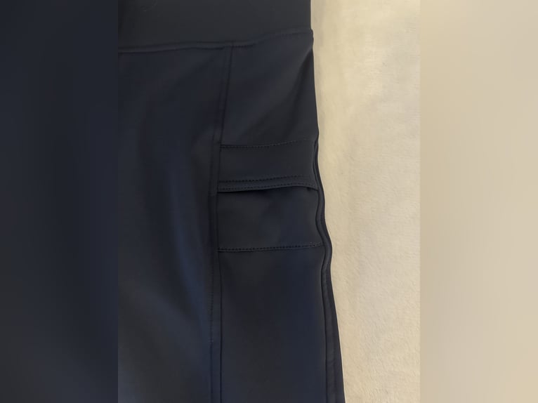 Riderschoice Reitleggings Thermo Winterreitleggings Blau Navy S 36 