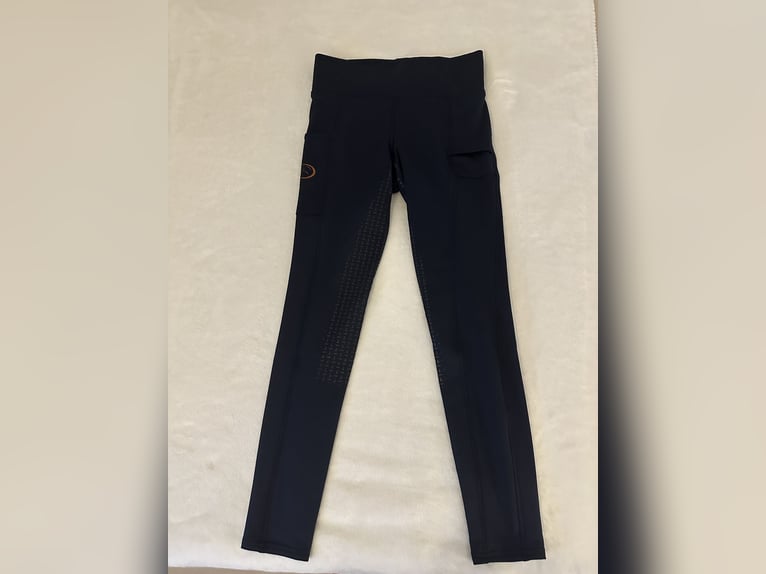Riderschoice Reitleggings Thermo Winterreitleggings Blau Navy S 36 