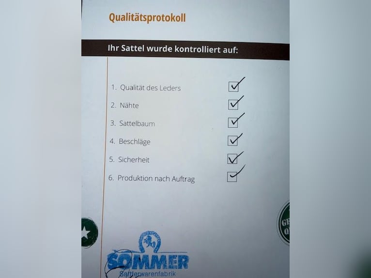 Sommer Dressursattel Novalis 17" NEU