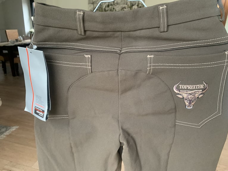 Top Reiter Reithose „Pocket“ in Gr. 36L, dklbraun, neu!