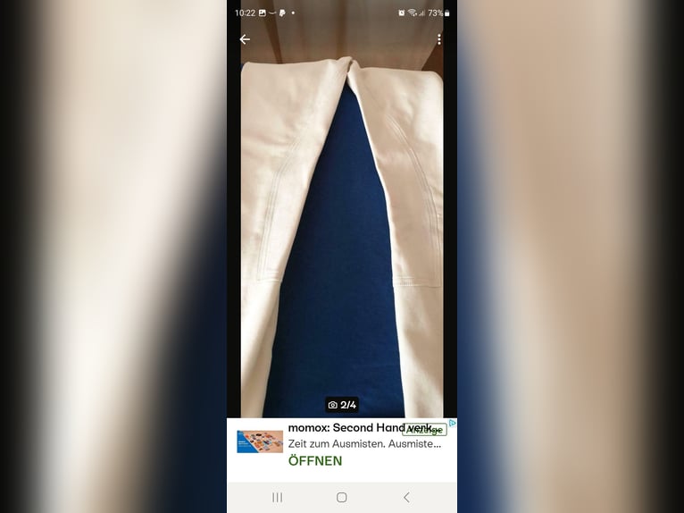 Turnier Reithise weiss / Golden Dress