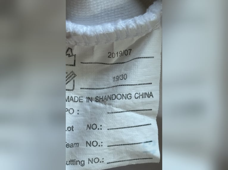 Weiße Turnierhose Fouganza Kinder Turnier Reithose