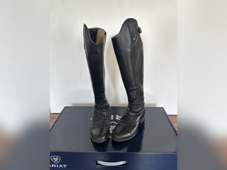 Ariat Heritage Contour II Field Zip Reitstiefel – Größe 41 / US 9.5B – Schwarz (Neupreis 330€)